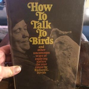 Vintage Book “How to talk to Birds”